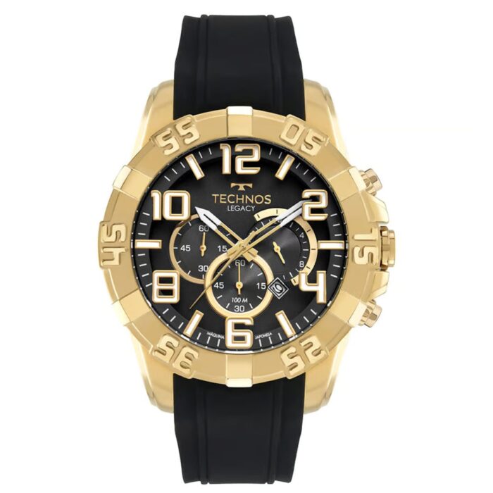 Relógio Technos Masculino Legacy Dourado - OS20IQU/2P - Image 1
