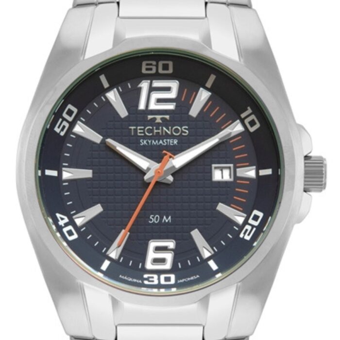 Relógio Technos Masculino Skymaster Prata - 2317AF/1A - Image 2