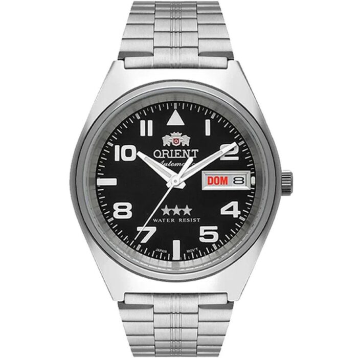 Relógio Orient Masculino Automático Preto - 469SS083F P2SX - Image 1