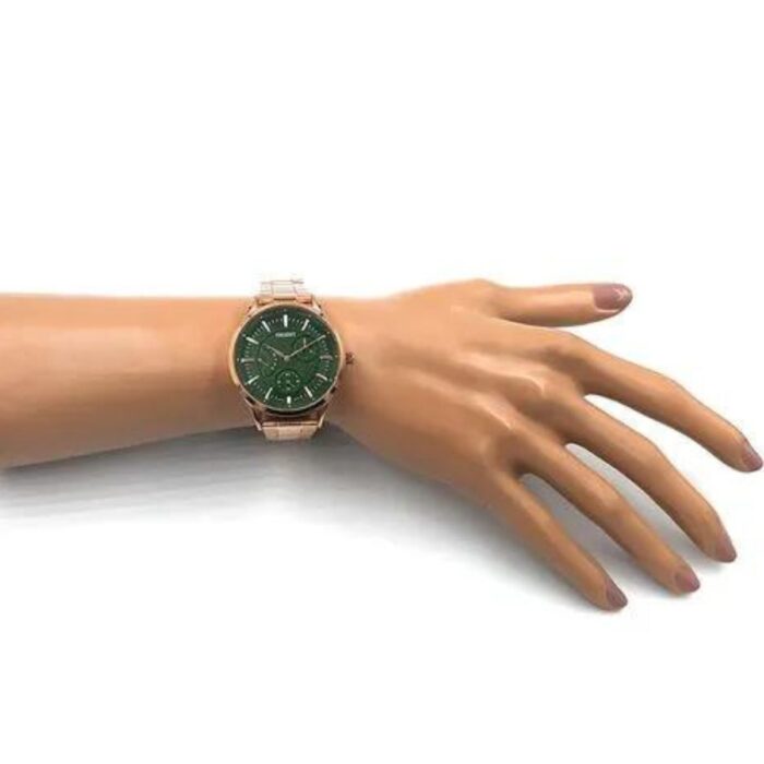 Relógio Orient Feminino Analógico Rosê Verde - FRSSM044 E1RX - Image 3