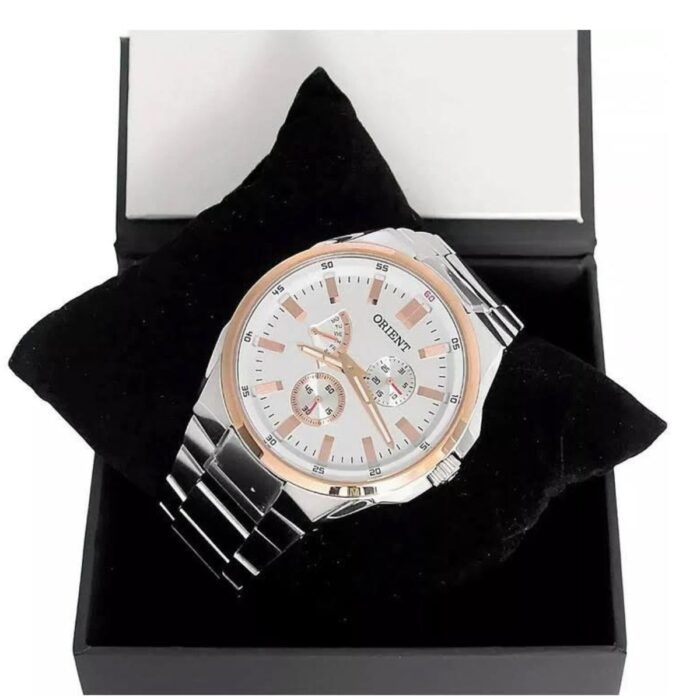 Relógio Orient Eternal Prata Masculino - MTSSM013 S1SX - Image 4