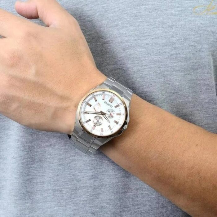 Relógio Orient Eternal Prata Masculino - MTSSM013 S1SX - Image 6