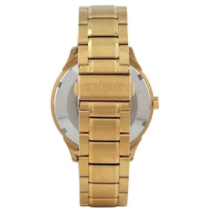 Relógio Orient Masculino Automático Dourado - 469GP074F P2KX - Image 4
