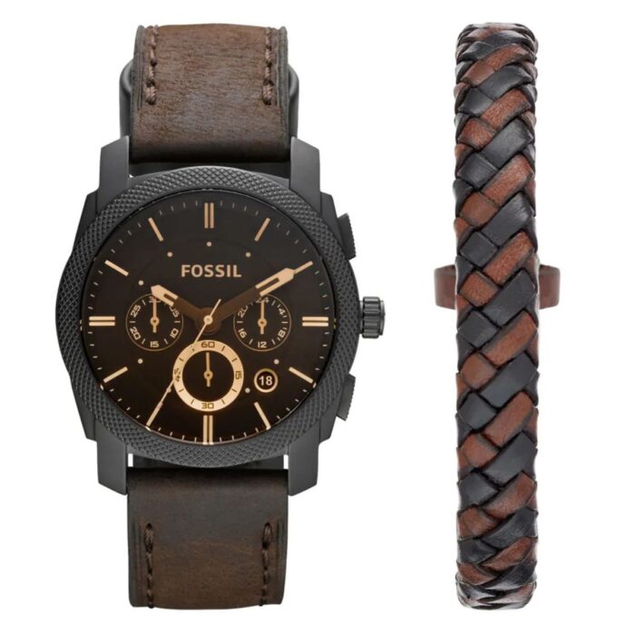 Relógio Fossil Masculino Machine Box - FS5251SET/2MN - Image 1