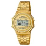 Relógio Casio Vintage Digital Dourado - A171WEG-9ADF-SC