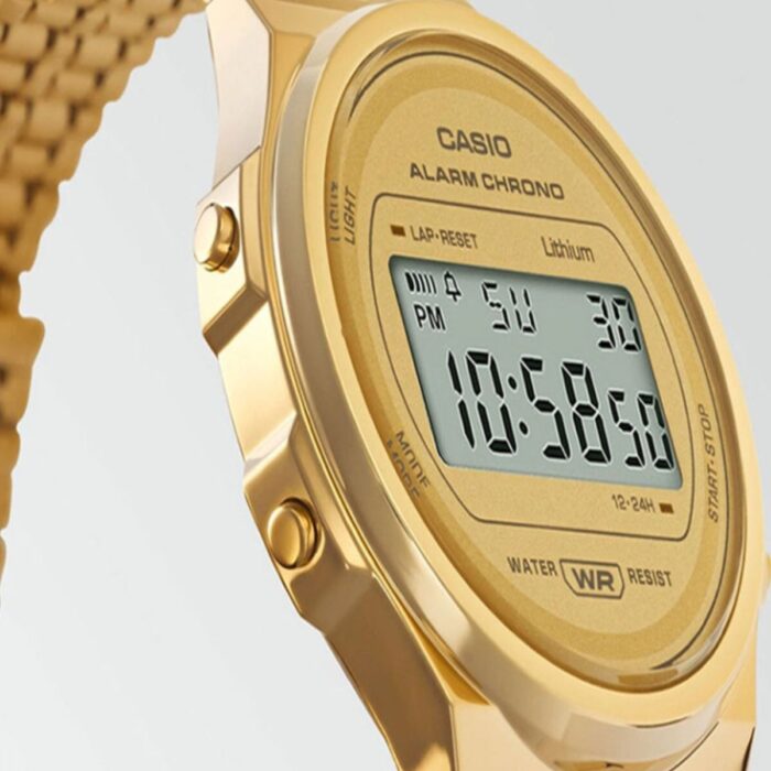 Relógio Casio Vintage Digital Dourado - A171WEG-9ADF-SC - Image 2
