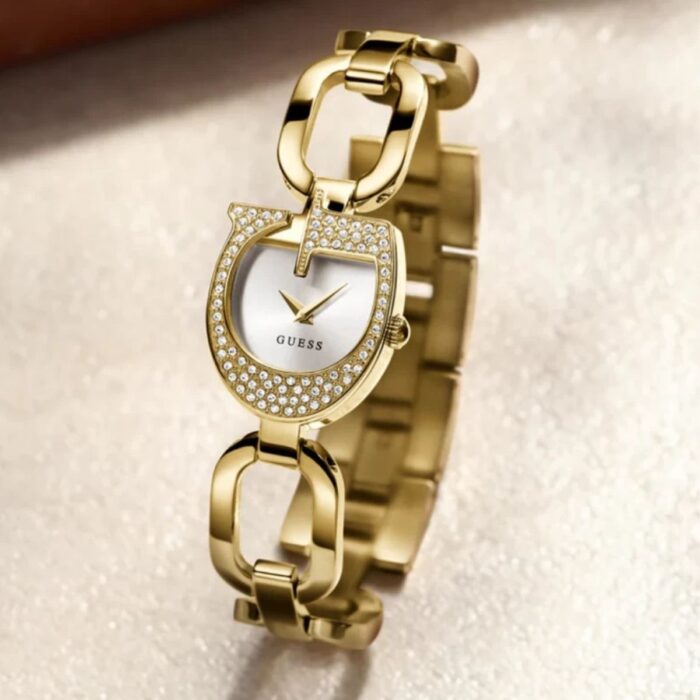 Relógio Guess Feminino Gold Tone Analog - GW0683L2 - Image 4