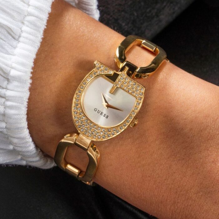 Relógio Guess Feminino Gold Tone Analog - GW0683L2 - Image 5
