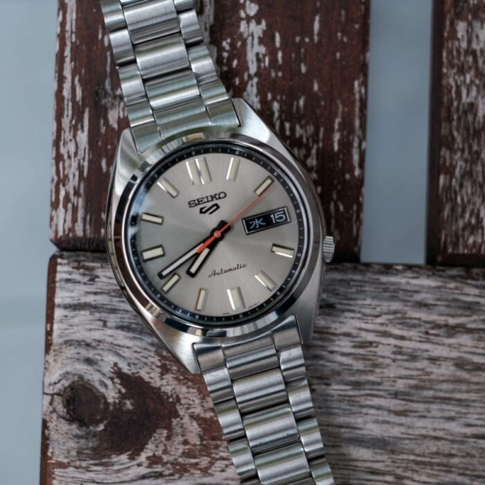 Relógio Seiko 5 Sports Automático Marfim - SRPK91K1 - Image 4