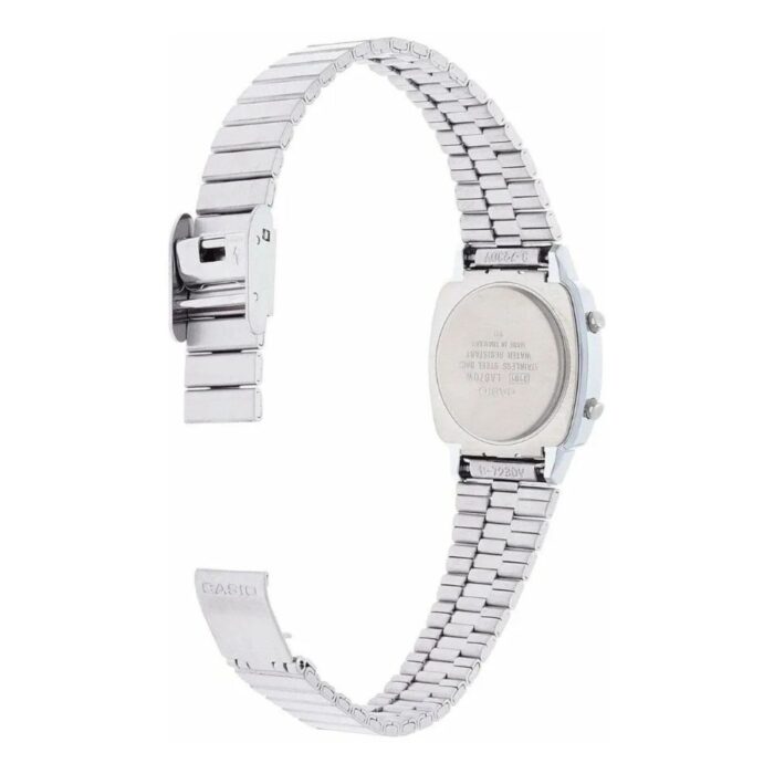 Relógio Casio Feminino Prata LA670WA-7DF - Image 3