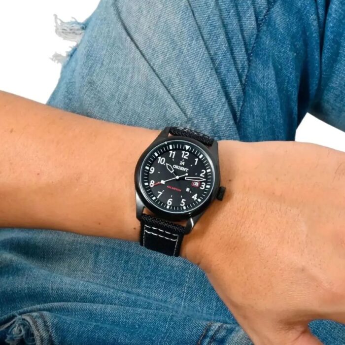 Relógio Orient Masculino SolarTech Preto - MPSN1003 P2PB - Image 7