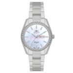 Relógio Orient Feminino Prata Automático - NH6SS004 B1SX