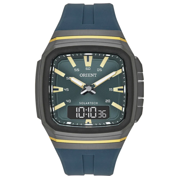 Relógio Orient Masc Ana-digi solar verde GTSPA001 E1EX - Image 1