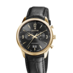 Relógio Jaguar Aura Chrono Aço Dourado/Couro J07CEGL01B-P2PX
