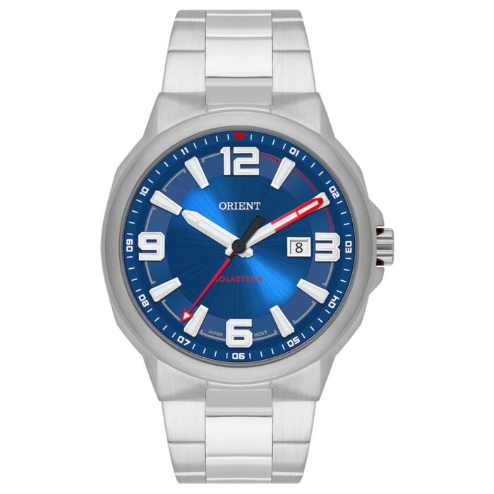 Relógio Orient Masculino SolarTech Prata - MBSS1510 D2SX - Image 1