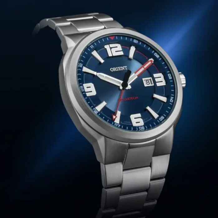 Relógio Orient Masculino SolarTech Prata - MBSS1510 D2SX - Image 2