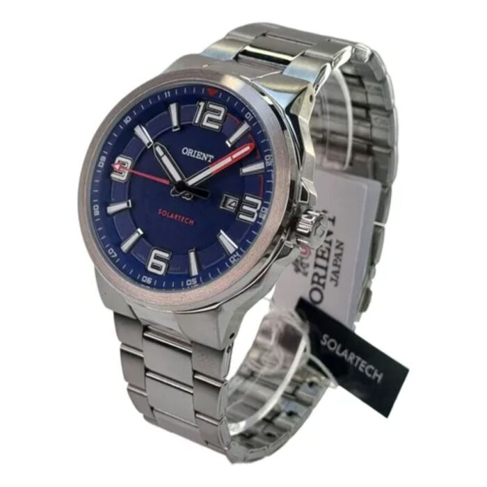 Relógio Orient Masculino SolarTech Prata - MBSS1510 D2SX - Image 3