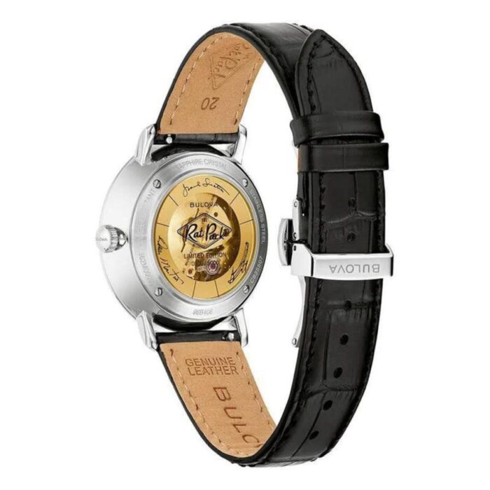 Relógio Bulova Automático Frank Sinatra The Rat Pack 96B406 - Image 5