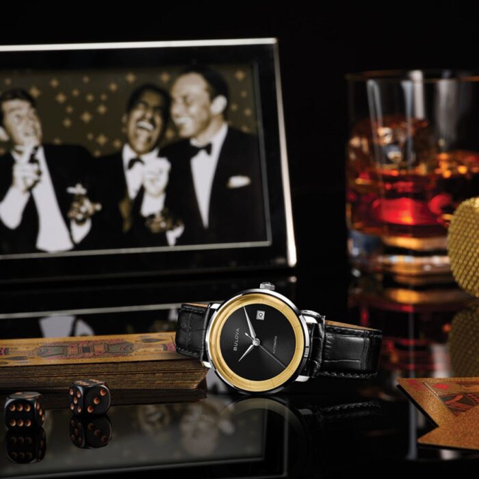 Relógio Bulova Automático Frank Sinatra The Rat Pack 96B406 - Image 7