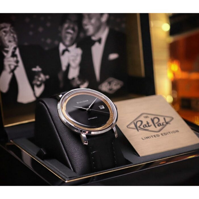 Relógio Bulova Automático Frank Sinatra The Rat Pack 96B406 - Image 1