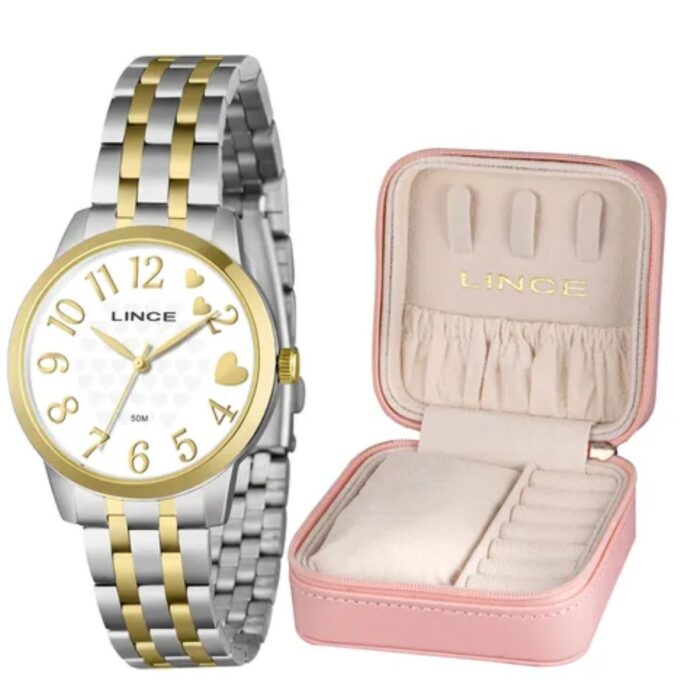 Relógio Lince Feminino Bicolor - LRTM044L38 B2SK - Image 1