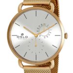 Relógio Oslo Masculino Dourado - OMGSSMVD0001 S1KX - Image 2
