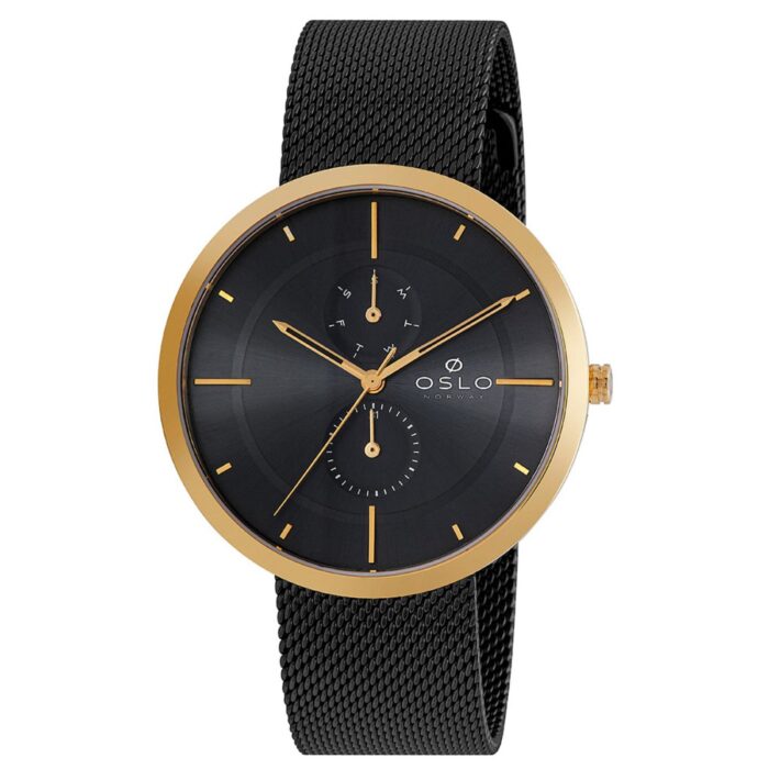 Relógio Oslo Masculino Multifunção Preto - OMTSSMVX0002 G1GX - Image 1