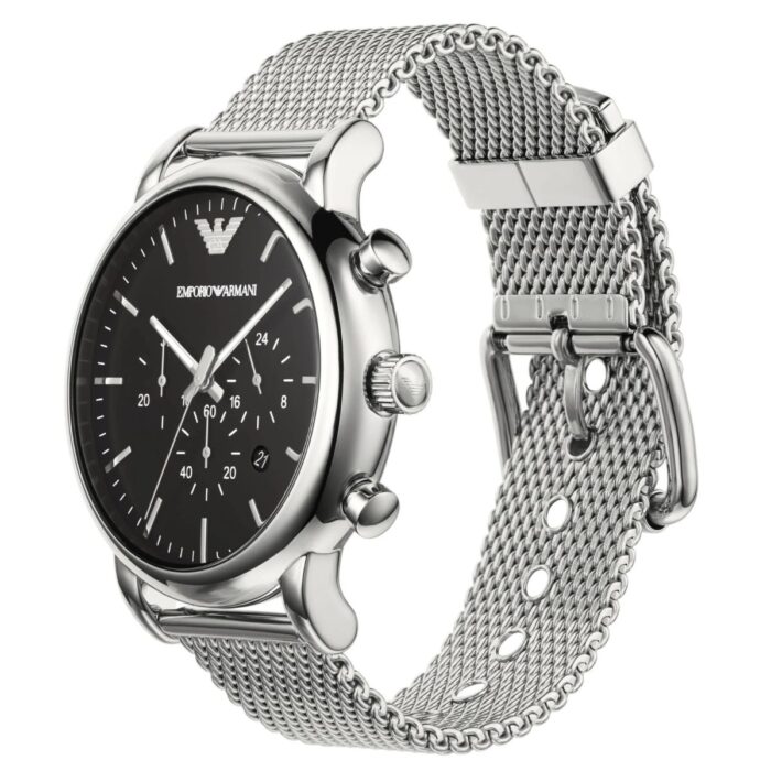 Relógio Emporio Armani Masculino Prata - AR1808/1PN - Image 2