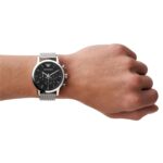 Relógio Emporio Armani Masculino Prata - AR1808/1PN - Image 5