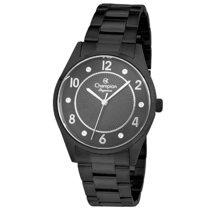 Relógio Champion Feminino Preto Analógico CN25690C - Image 1