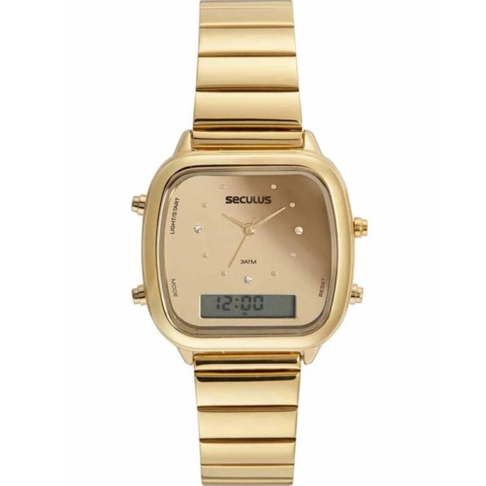 Relógio Seculus Feminino Anadigi 77179LPSVDS1 - Image 1