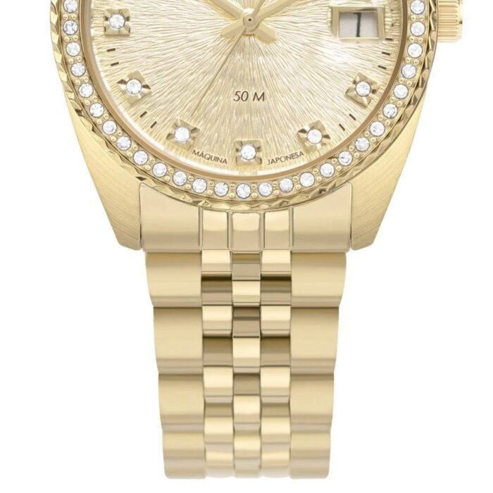 Relógio Technos Feminino Riviera Dourado - 2117LFK/1D - Image 3