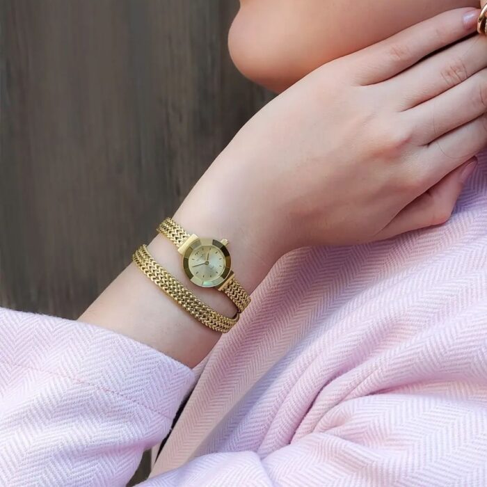 Relógio Technos Feminino Elegance Mini Dourado - 5Y20IP/4X - Image 6
