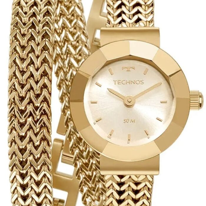 Relógio Technos Feminino Elegance Mini Dourado - 5Y20IP/4X - Image 2