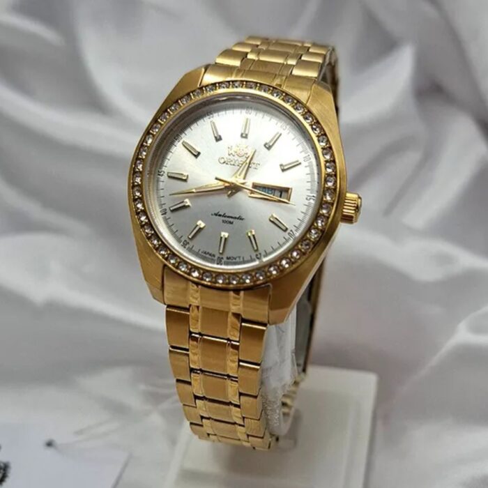 Relógio Orient Feminino Dourado Automático - NH6GG0003 S1KX - Image 3