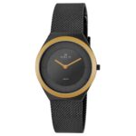 Relógio Oslo Feminino Slim Solar Preto - OFTSSSVS0005 P1PX