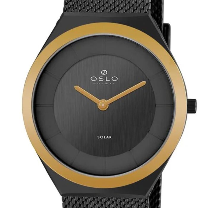Relógio Oslo Feminino Slim Solar Preto - OFTSSSVS0005 P1PX - Image 2