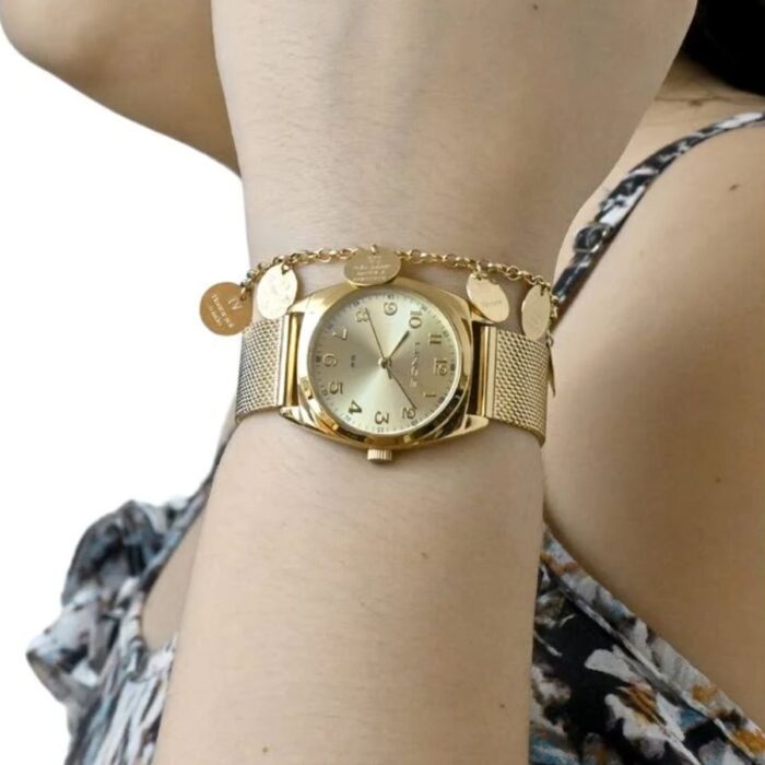 Relógio Lince Feminino Dourado - LRGH221L30 C2KX - Image 5