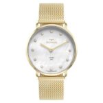 Relógio Technos Feminino Slim Dourado Safira - 2025LTU/1B