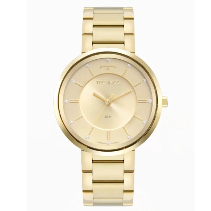 Relógio Technos Feminino Brilho Dourado - 2035MXA/1X - Image 1