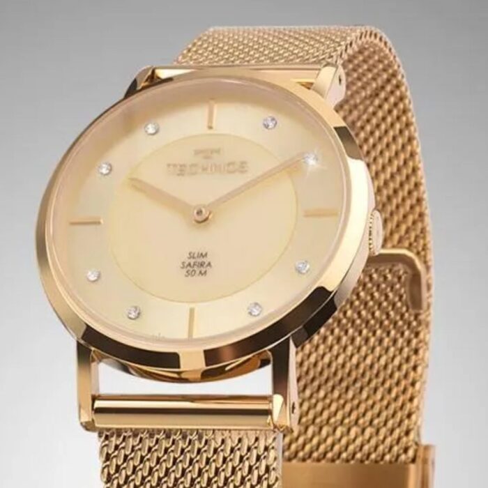 Relógio Technos Feminino Slim Dourado - 2025LTX/1X - Image 2