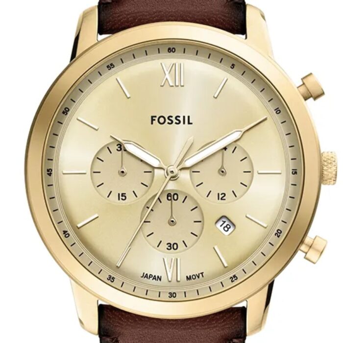 Relógio Fossil Masculino Neutra Dourado - FS6113/0DN - Image 2