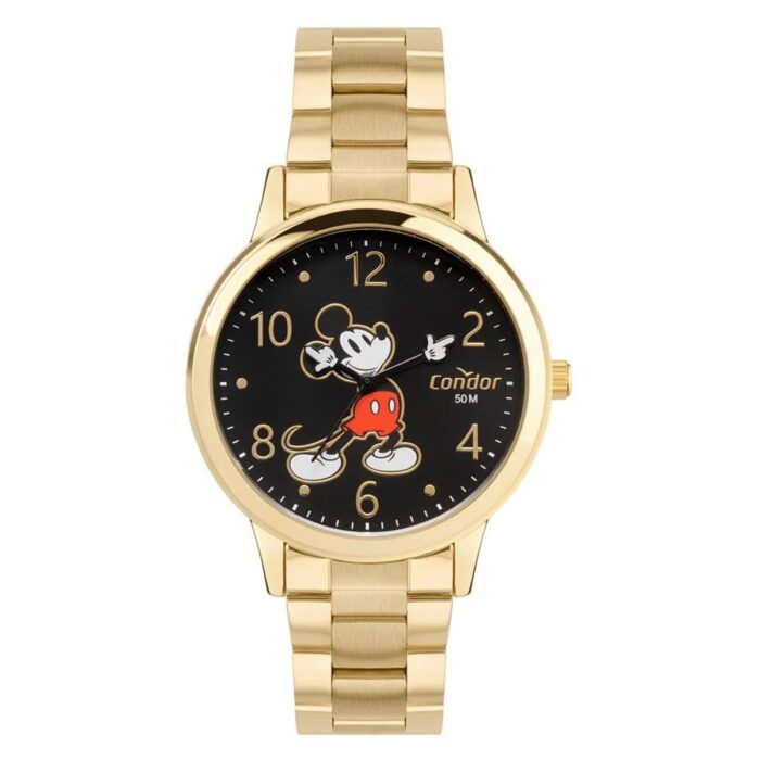 Relógio Condor Feminino Disney Dourado - CO2035NSW/4P - Image 1