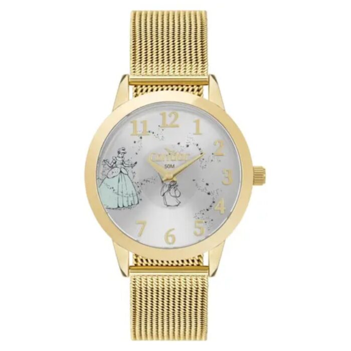 Relógio Condor Feminino Cinderela Dourado - CO2034AQ/4K - Image 1