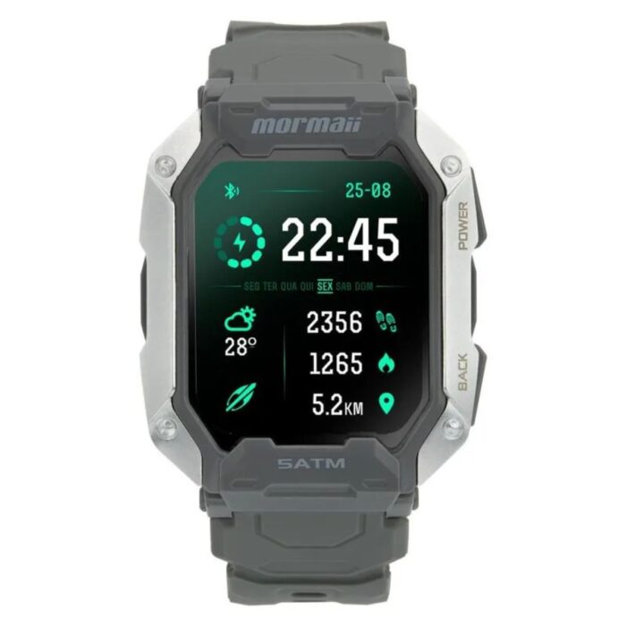Relógio Mormaii Smartwatch Force Cinza - MOFORCEAC/8C - Image 1