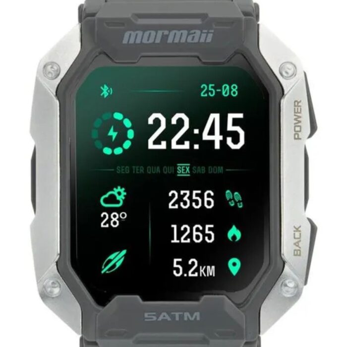 Relógio Mormaii Smartwatch Force Cinza - MOFORCEAC/8C - Image 3