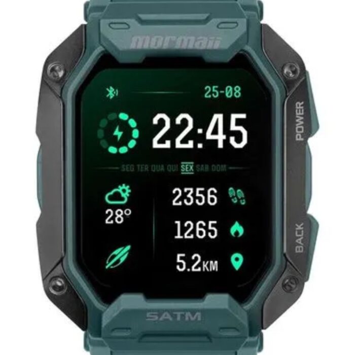 Relógio Mormaii Smartwatch Force Azul - MOFORCEAF/8A - Image 2