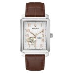 Relógio Bulova Automático Tank Heartbeat - 96A268N