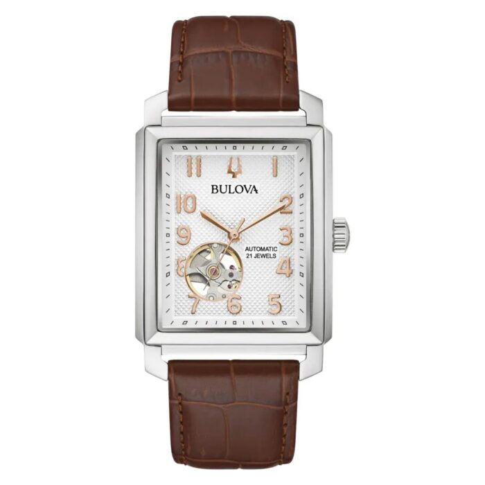 Relógio Bulova Automático Tank Heartbeat - 96A268N - Image 1