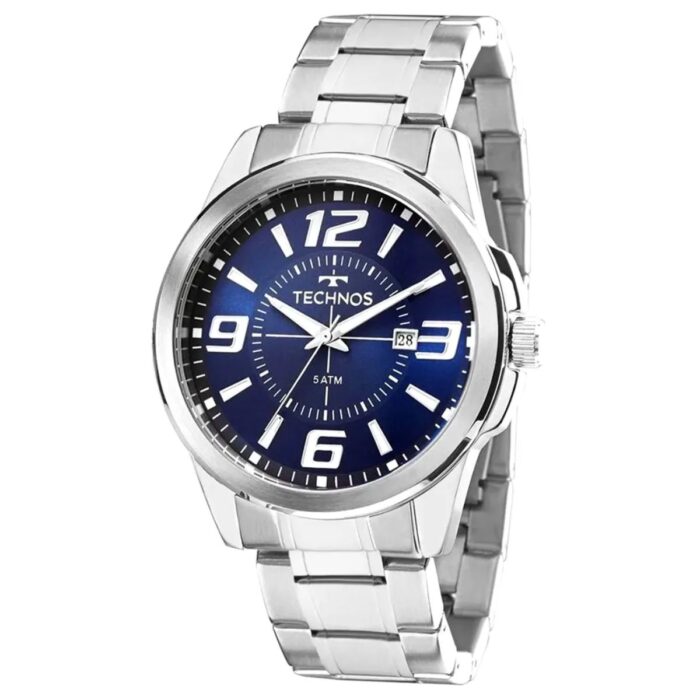 Relógio Technos Masculino Analógico Prata - 2115KZZS/1A - Image 3